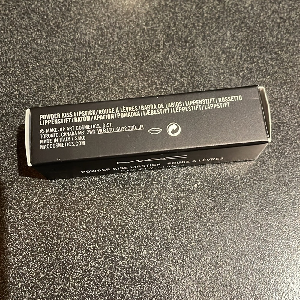 MAC Powder Kiss lipstick, Werk Werk Werk. - Picture 6 of 6